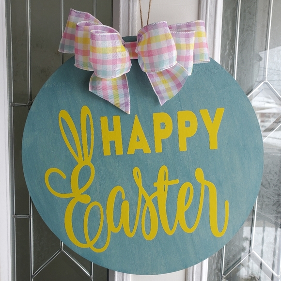 Happy Easter Sign - Picture 3 of 5